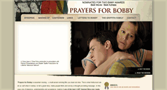 Desktop Screenshot of prayersforbobby.com
